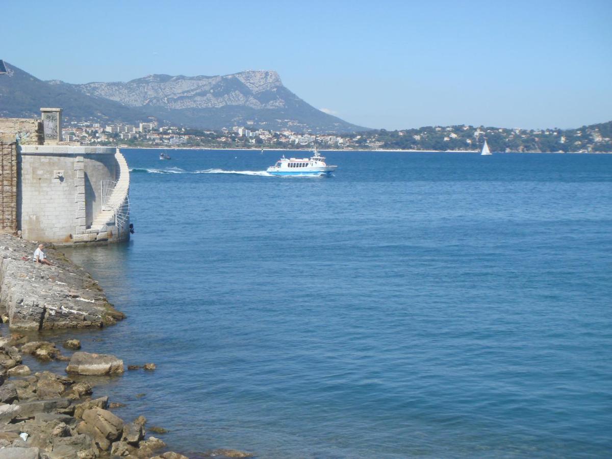 Petite Etoile De Mer - Studio Hyper Equipe A 150M D'Une Plage De Sable Fin Grande Terrasse Presqu'Ile De Charme Saint-Mandrier-sur-Mer Exteriör bild